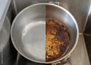 Stainless Steel Pan Burned Oil Removal Tips From My Kitchen