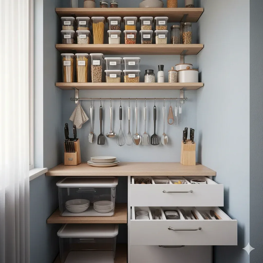 Storage Space Planning Ideas for Kitchens: Maximize Your Space Today!
