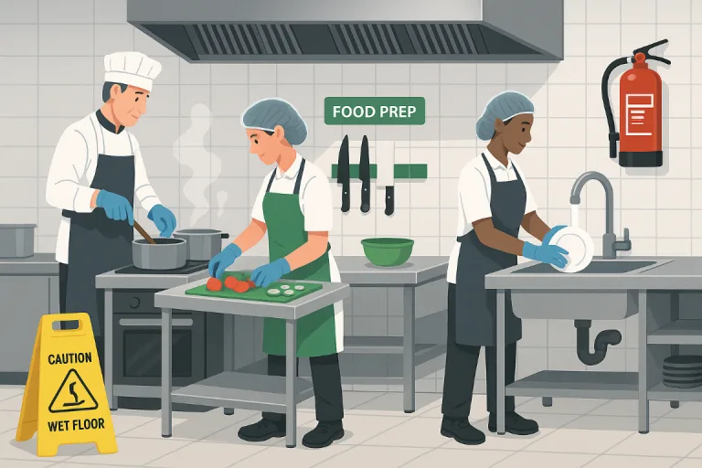 Commercial Kitchen Safety Tips: Essential Guide for a Safer Workplace
