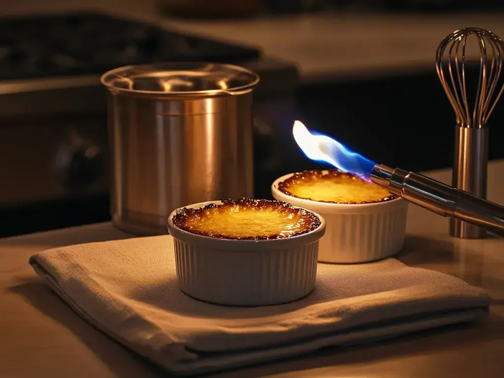 Crème Brûlée Garnishing Tips & Essential Equipment Guide