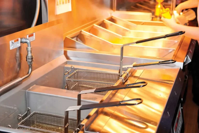 Golden Perfection: Frying Potatoes in a Commercial Fryer