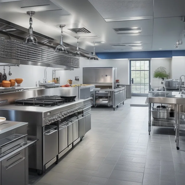 Optimize Kitchen Staff Efficiency: Smart Layout Design Secrets