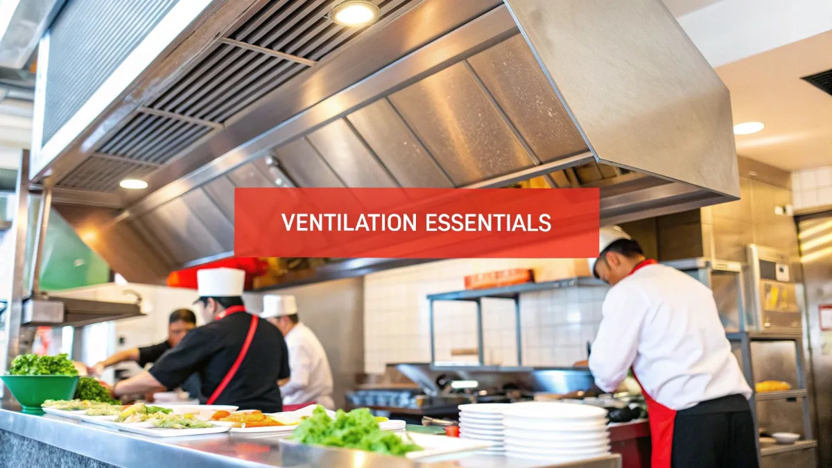 Ensuring Kitchen Safety: Your Guide to Commercial Kitchen Ventilation