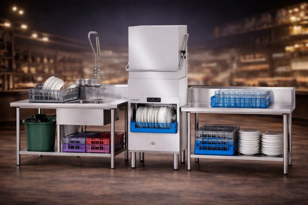 Dishwashing Equipment Every High-Volume Restaurant Needs